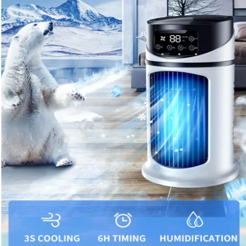 ArcticFlow™ Portable Air Cooler | Instant Personal Cooling in Seconds
