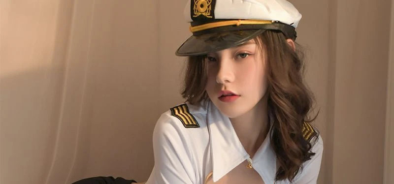 Classic Captain’s Hat – Nautical Maritime Officer Cap