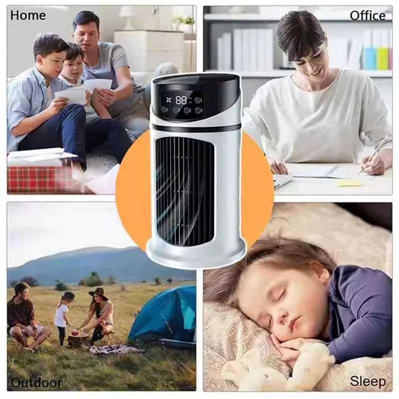 ArcticFlow™ Portable Air Cooler | Instant Personal Cooling in Seconds
